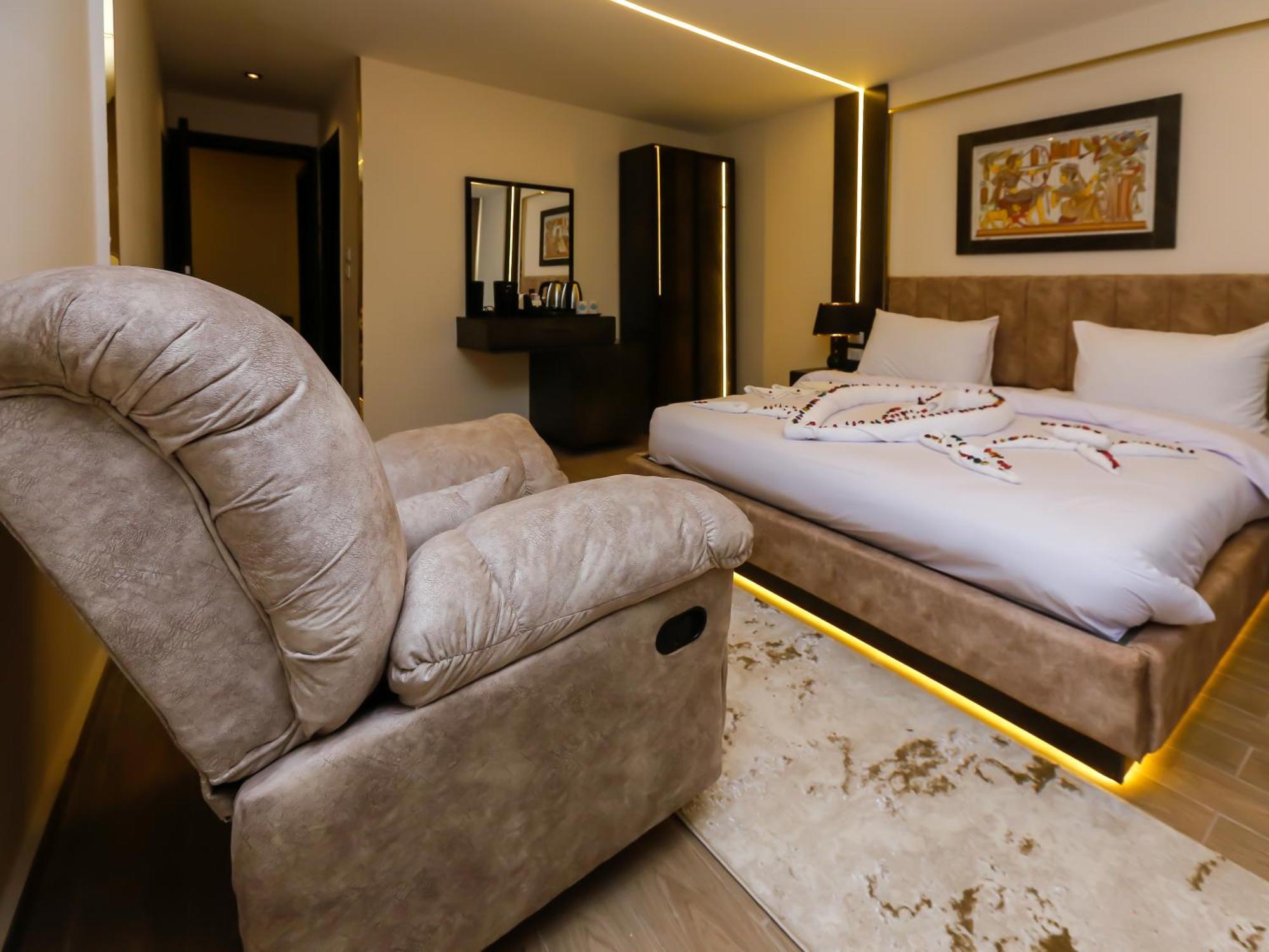 Nocleg ze śniadaniem Crowne Pyramids View Nazlet el-Sîsi